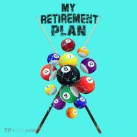 Billiards My Retirement Plan Play Pool Funny Retired Player Great Gift Mousepad thumb 1