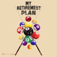 Billiards My Retirement Plan Play Pool Funny Retired Player Great Gift Tote Bag thumb 4