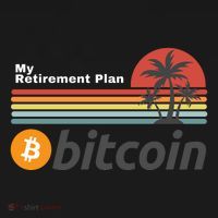 Bitcoin My Retirement Plan Crypto Gift Blockchain BTC Trader Long Sleeve Shirt thumb 2