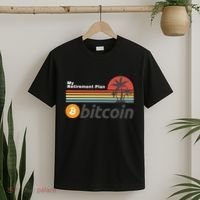 Bitcoin My Retirement Plan Crypto Gift Blockchain BTC Trader T-Shirt thumb 2