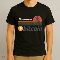 Bitcoin My Retirement Plan Crypto Gift Blockchain BTC Trader T-Shirt thumb 3