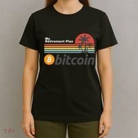 Bitcoin My Retirement Plan Crypto Gift Blockchain BTC Trader T-Shirt thumb 4