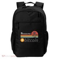 Bitcoin My Retirement Plan Crypto Gift Blockchain BTC Trader Backpack thumb 0