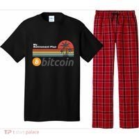 Bitcoin My Retirement Plan Crypto Gift Blockchain BTC Trader Pajama Set thumb 0