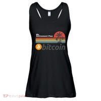 Bitcoin My Retirement Plan Crypto Gift Blockchain BTC Trader Ladies Essential Flowy Tank thumb 0