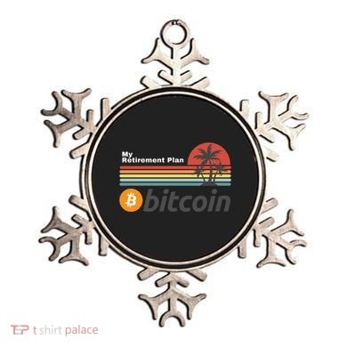Bitcoin My Retirement Plan Crypto Gift Blockchain BTC Trader Ornament