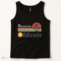Bitcoin My Retirement Plan Crypto Gift Blockchain BTC Trader Tank Top thumb 2