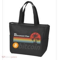 Bitcoin My Retirement Plan Crypto Gift Blockchain BTC Trader Tote Bag thumb 3