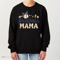 Baseball Mama Retro Women's Sweatshirt thumb 0