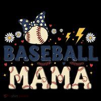 Baseball Mama Retro Coaster thumb 2