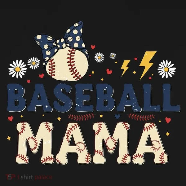 Baseball Mama Retro Toddler Hoodie