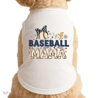 Baseball Mama Retro Doggie Tank thumb 0