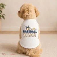Baseball Mama Retro Doggie Tank thumb 2