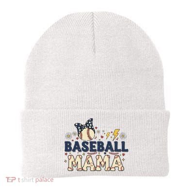 Baseball Mama Retro Beanie