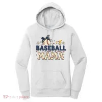 Baseball Mama Retro Women's Hoodie thumb 0