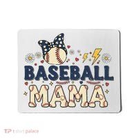 Baseball Mama Retro Mousepad thumb 0
