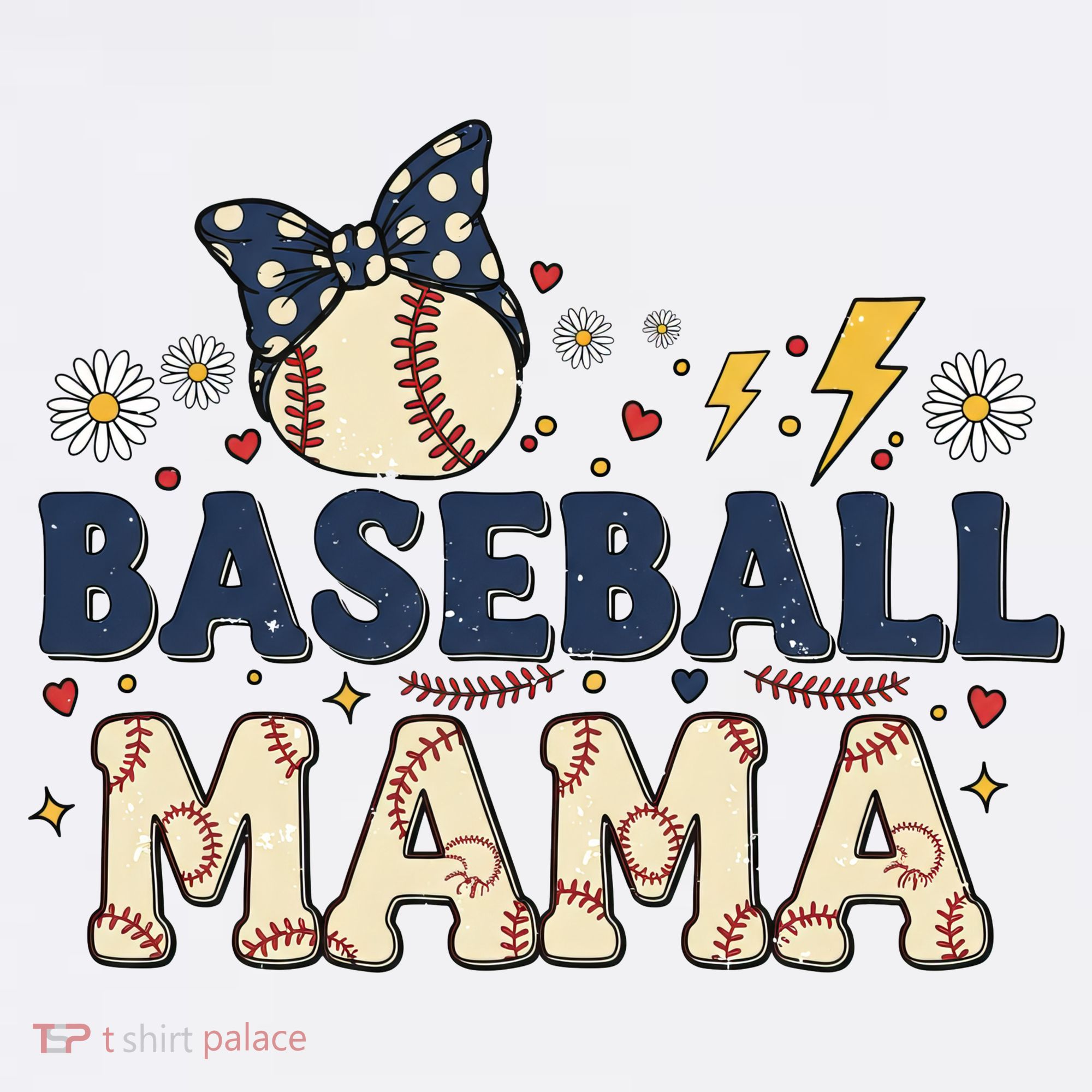 Baseball Mama Retro Mousepad