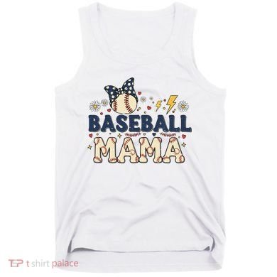 Baseball Mama Retro Tank Top