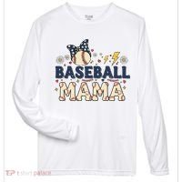 Baseball Mama Retro Zone Performance Long-Sleeve T-Shirt thumb 0