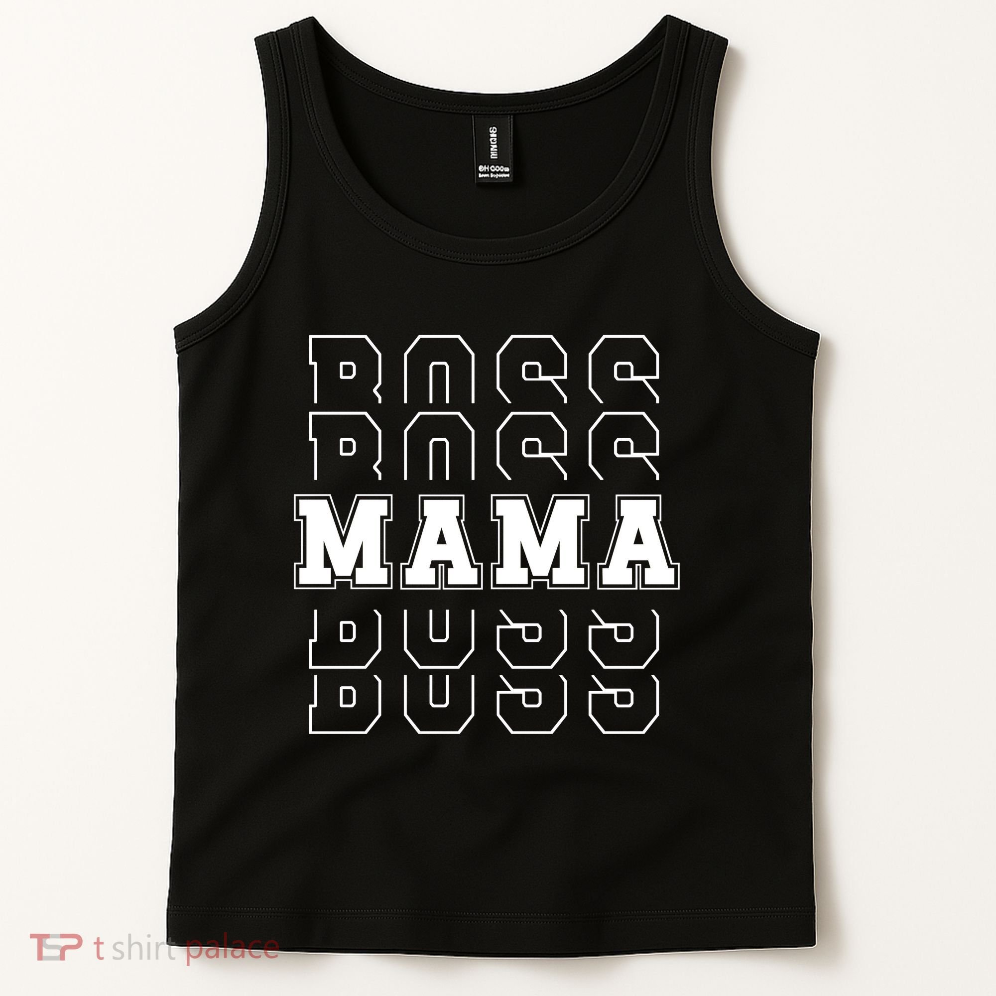 Boss Mama Retro Mom Gift Tank Top