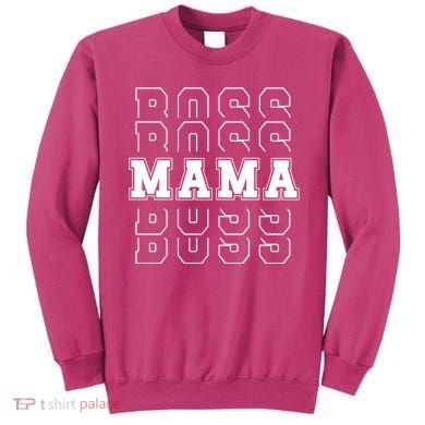 Boss Mama Retro Mom Gift Sweatshirt