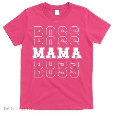 Boss Mama Retro Mom Gift T-Shirt