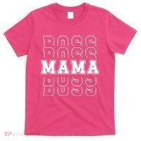 Boss Mama Retro Mom Gift T-Shirt thumb 0