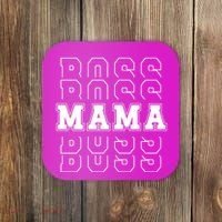 Boss Mama Retro Mom Gift Coaster thumb 0