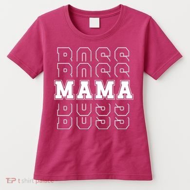 Boss Mama Retro Mom Gift Women's T-Shirt