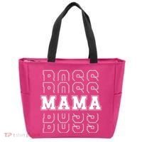 Boss Mama Retro Mom Gift Tote Bag thumb 0
