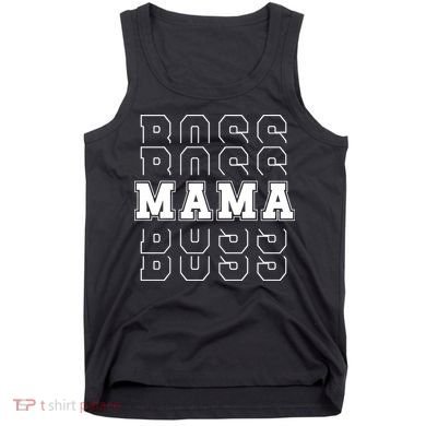 Boss Mama Retro Cute Gift For Mom Tank Top