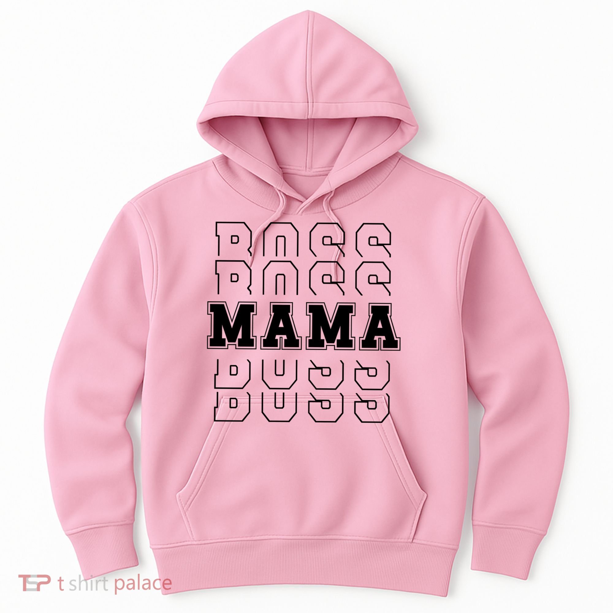 Boss Mama Retro Cute Gift For Mom Hoodie
