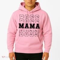Boss Mama Retro Cute Gift For Mom Hoodie thumb 2