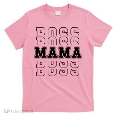 Boss Mama Retro Cute Gift For Mom T-Shirt