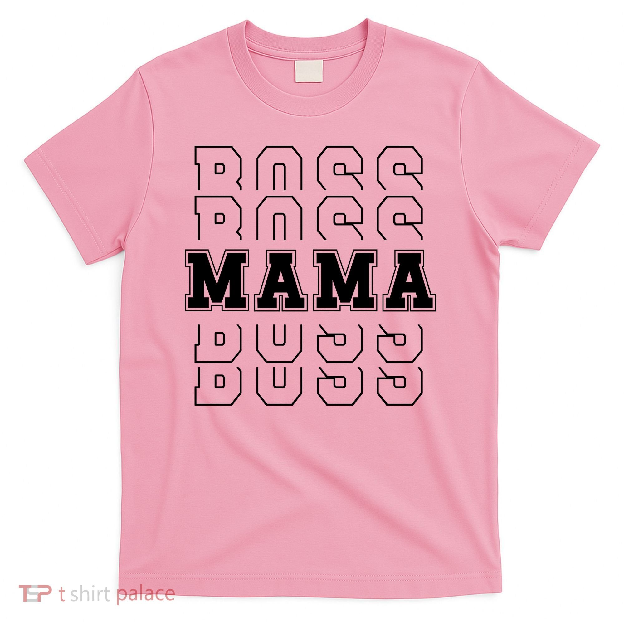 Boss Mama Retro Cute Gift For Mom T-Shirt
