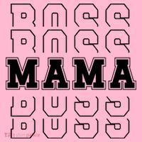 Boss Mama Retro Cute Gift For Mom Coaster thumb 2