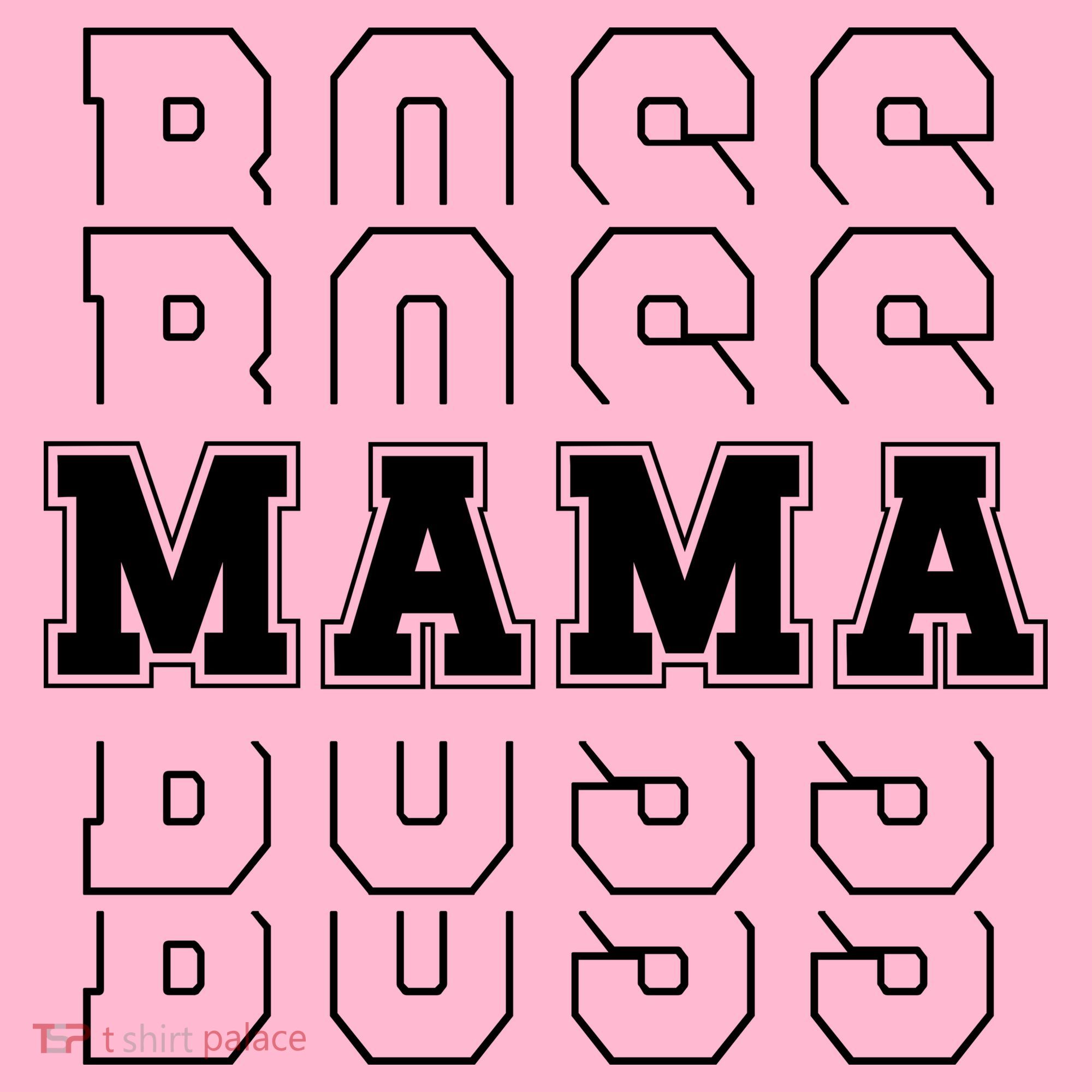 Boss Mama Retro Cute Gift For Mom Coaster