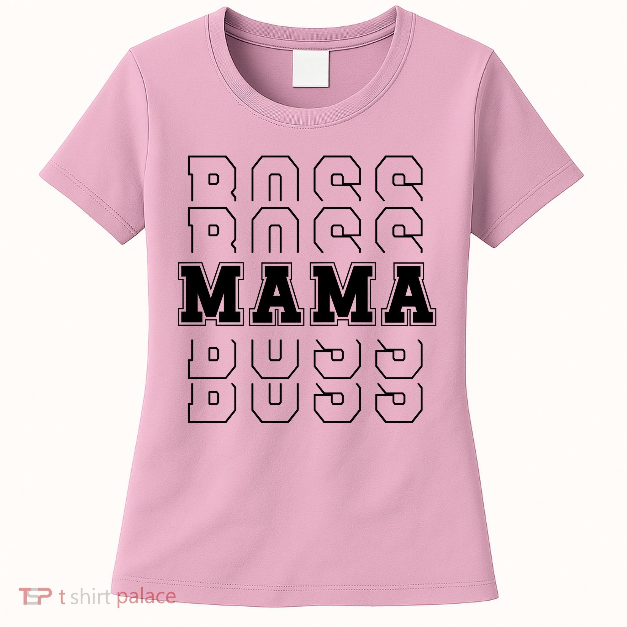 Boss Mama Retro Cute Gift For Mom Women's T-Shirt