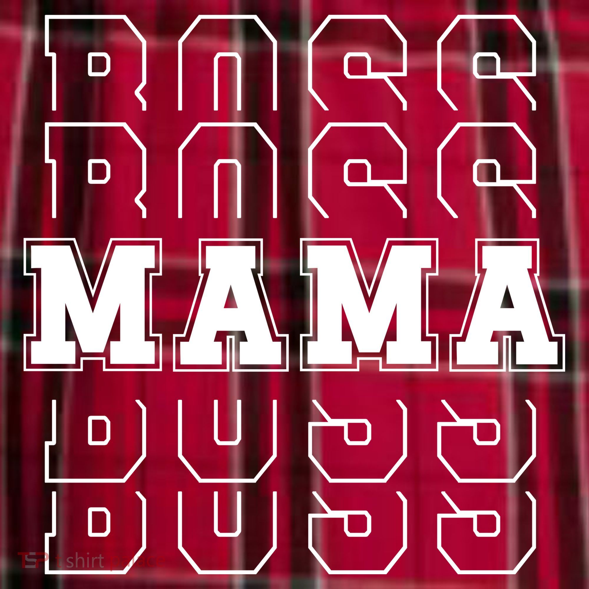 Boss Mama Retro Cute Gift For Mom Men's Flannel Plaid Pajama Pants