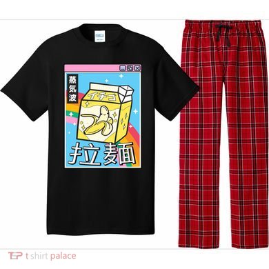 Banana Milk Rainbow Digital Japan Style 80s Otaku Vaporwave Cool Gift Pajama Set