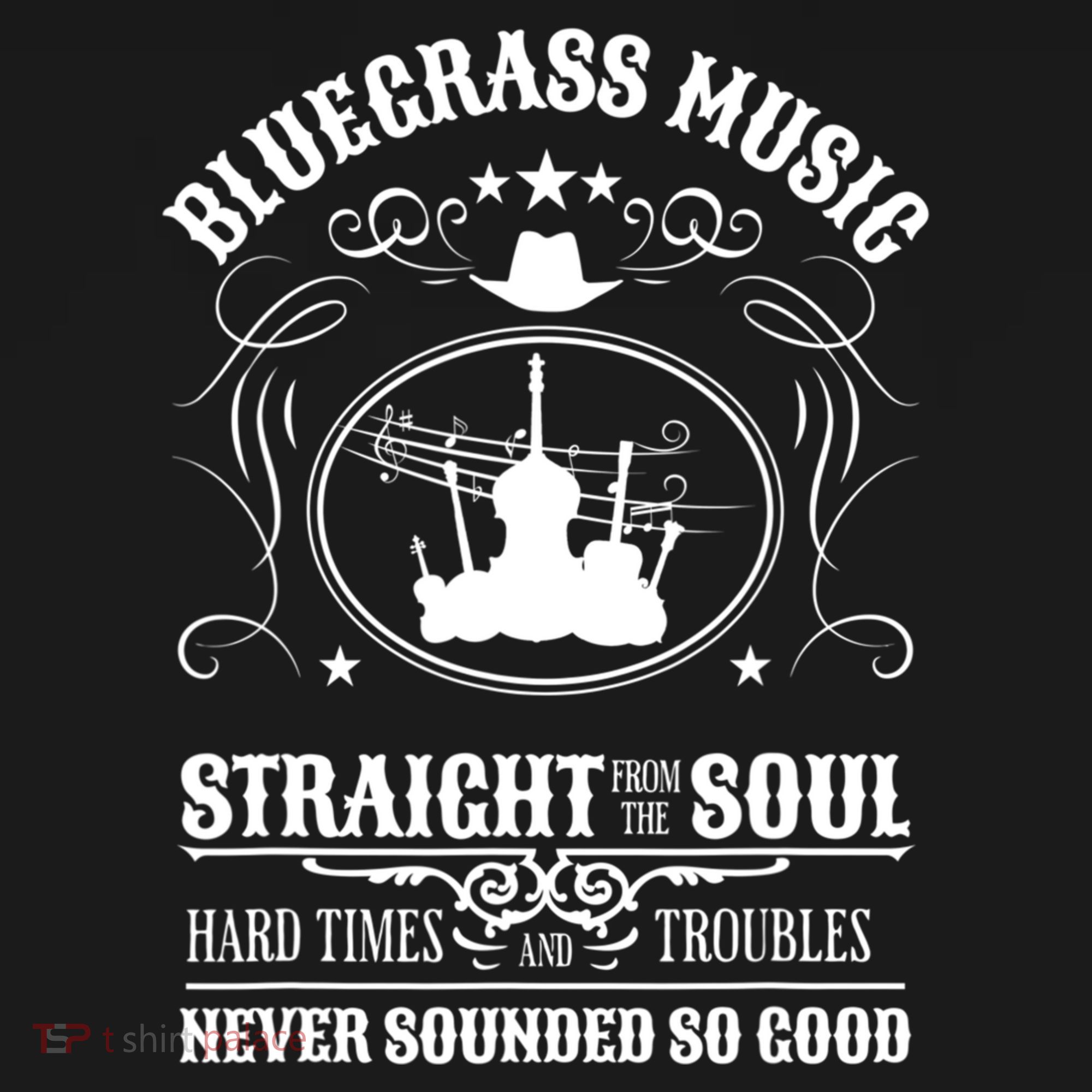 Bluegrass Music Straight From The Soul Music Lover Guift Women's Hoodie