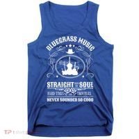 Bluegrass Music Straight From The Soul Music Lover Guift Tank Top thumb 0