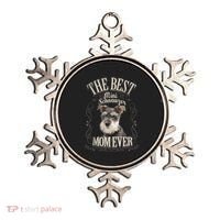 Best Mini Schnauzer Mom Ever Miniature Schnauzer Dog Funny Gift Ornament thumb 0