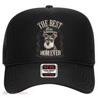 Best Mini Schnauzer Mom Ever Miniature Schnauzer Dog Funny Gift Hat thumb 0