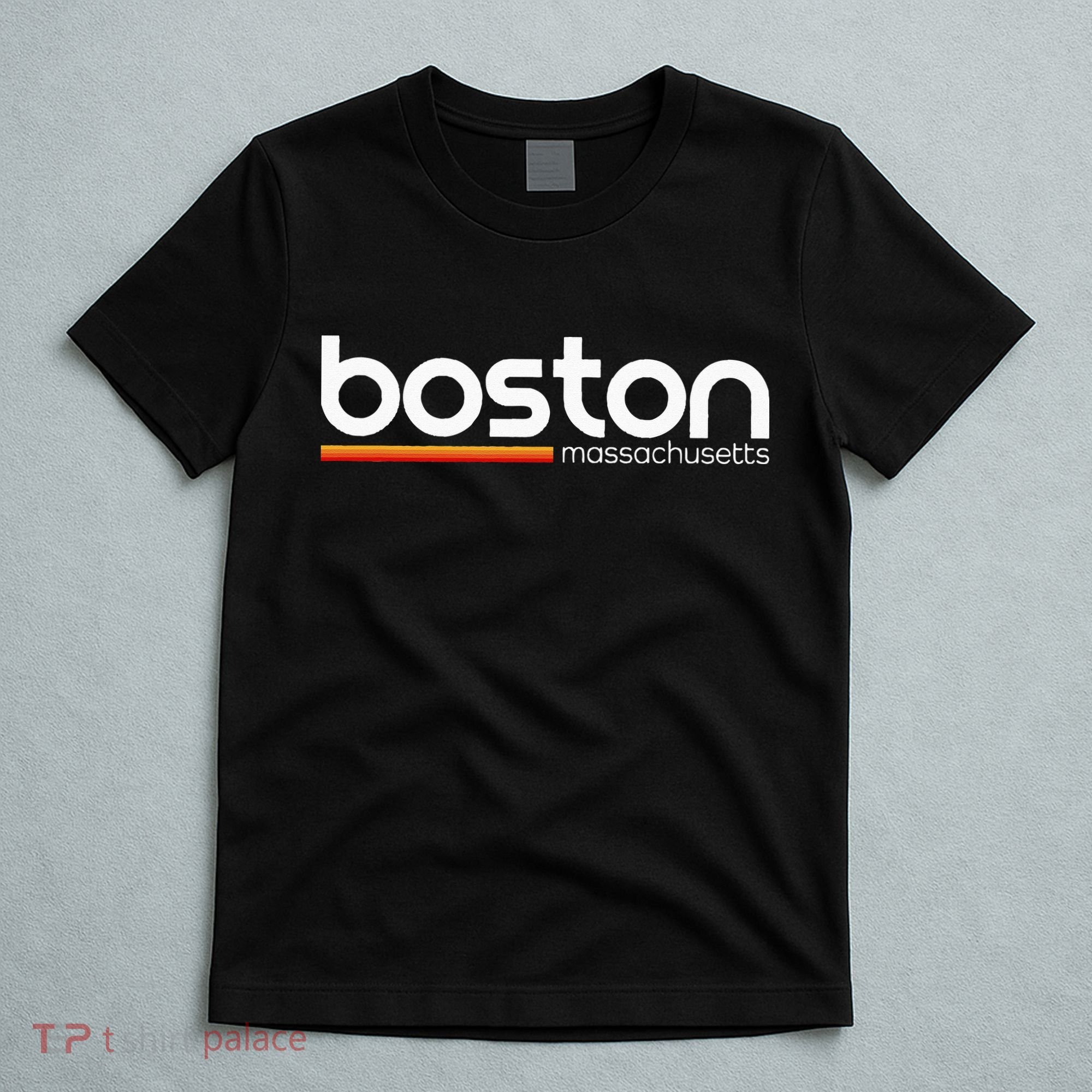 Boston Massachusetts Souvenir Vintage Massachusetts Boston T-Shirt