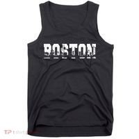 Boston Massachusetts Skyline Graphic Apparel Tank Top thumb 0