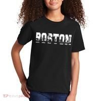 Boston Massachusetts Skyline Graphic Apparel Kids T-Shirt thumb 2