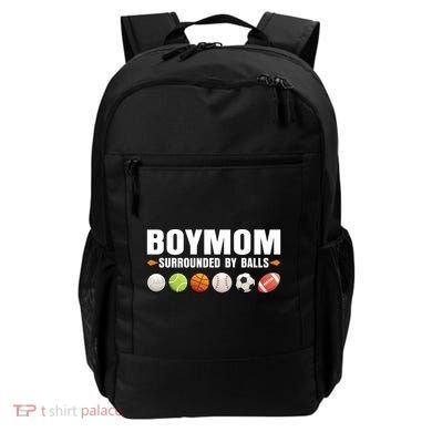Boy Mom Surrounded By Balls Backpack