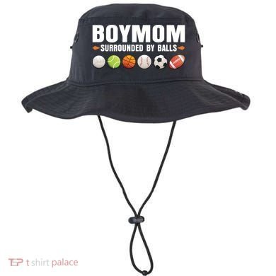Boy Mom Surrounded By Balls Bucket Hat