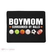 Boy Mom Surrounded By Balls Mousepad thumb 0